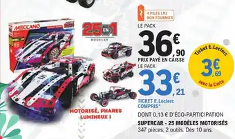 Supercar - 25 Modèles Motorisés