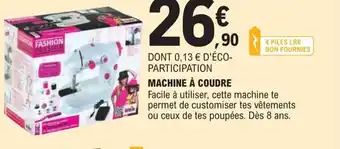 E.Leclerc Machine à Coudre offre
