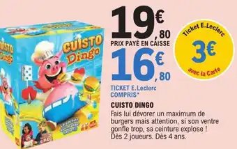 E.Leclerc Cuisto Dingo offre