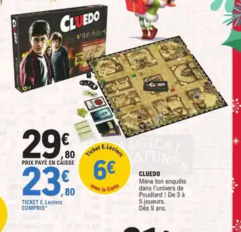 E.Leclerc Cluedo offre