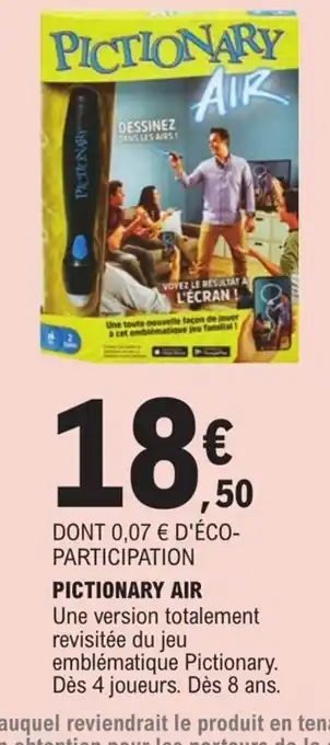 E.Leclerc Pictionary Air offre
