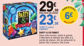 E.Leclerc Party & Co Family offre