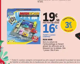 E.Leclerc Rush Hour offre
