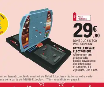 Bataille Navale électronique