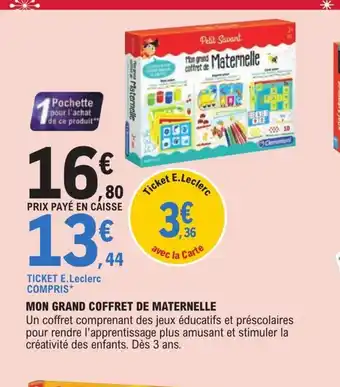 Mon Grand Coffret de Maternelle