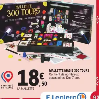 Mallette Magie 300 Tours