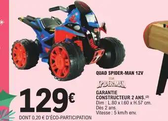 Quad Spider-Man 12V