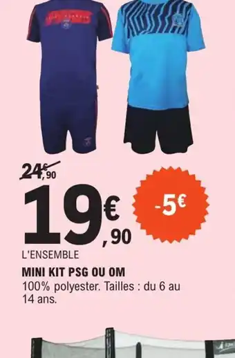 E.Leclerc Mini Kit PS6 Ou Om offre