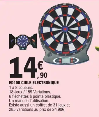 E.Leclerc Ed100 Cible Electronique offre