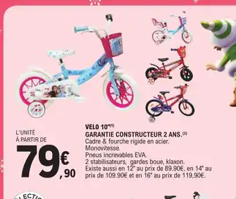 E.Leclerc Velo 10 offre