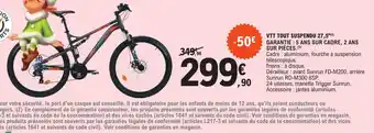 E.Leclerc VTT Tout Suspendu 27,5 offre