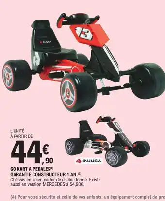 E.Leclerc G0 Kart A Pedales offre