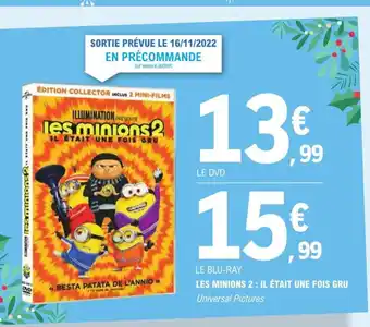 Les Minions 2 Il Etait Une Fois Gru
