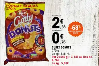 E.Leclerc Curly Donuts offre