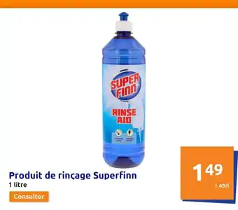 Produit de Rincage Superfinn