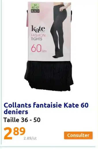 Action Collants Fantaisie Kate 60 Deniers offre