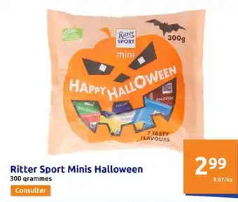 Action Ritter Sport Minis Halloween offre