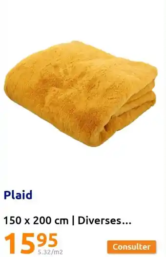Action Plaid offre