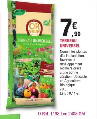 E.Leclerc Jardi Terreau Universel offre