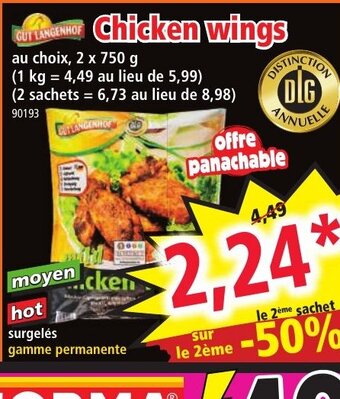 Norma Chicken Wings offre