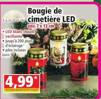Norma Bougie de Cimetière LED offre