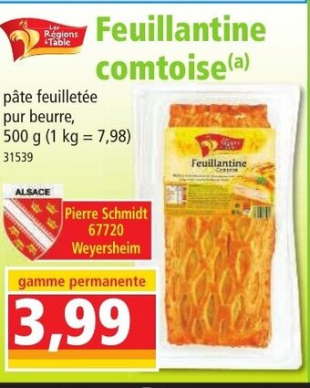 Norma Feuillantine Comtoise offre