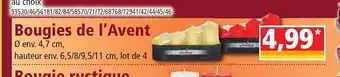 Norma Bougies De L'Avent offre