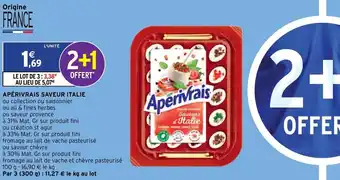 Apérivrais saveur italie