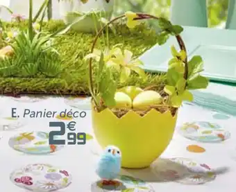 Gifi Panier déco offre