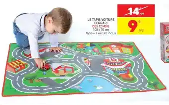 Stokomani Le Tapis Voiture Ferrari offre