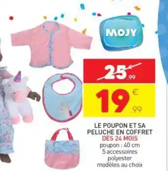 Stokomani Le Poupon Et Sa Peluche En Coffret offre