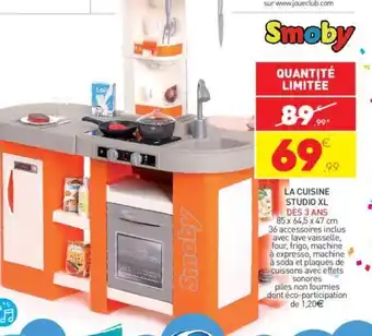 Stokomani La Cuisine Studio XL offre