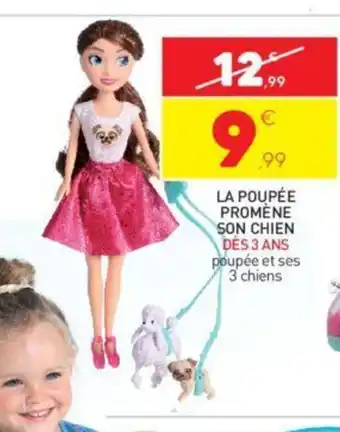 Stokomani La Poupee Promene Son Chien offre