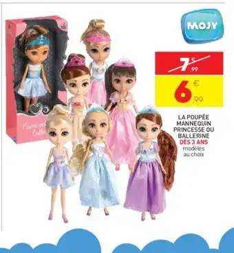 Stokomani La Poupee Mannequin Princesse Ou Ballerine offre