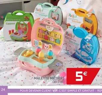Gifi Malette Metiers offre