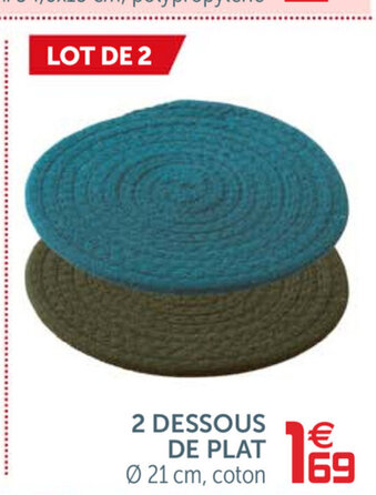 2 Dessous de Plat