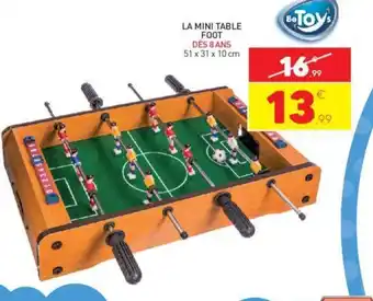 Stokomani La Mini Table Foot offre