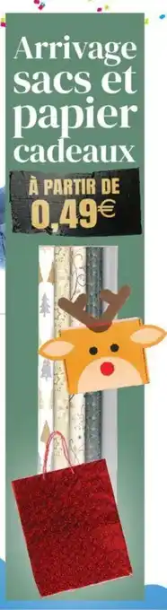 Stokomani Arrivage Sacs Et Papier Cadeaux offre