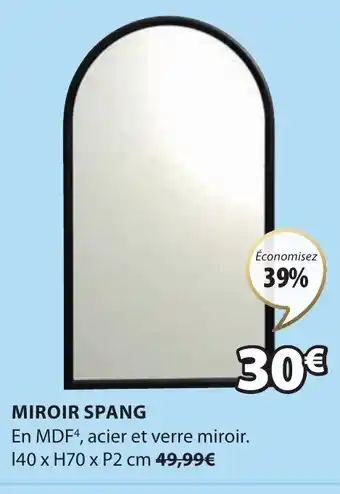 JYSK Miroir Spang offre