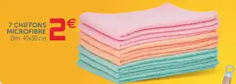 Gifi 7 Chiffons Microfibre offre