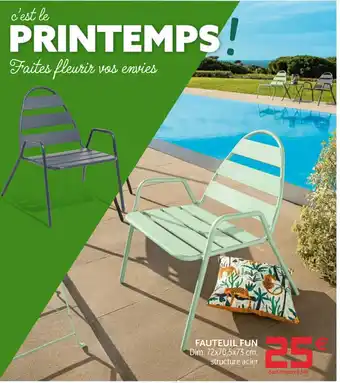 Gifi Fauteuil Fun offre