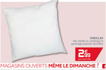 Gifi Oreiller offre