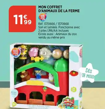 Bi1 Mon Coffret D'Animaux De La Ferme offre