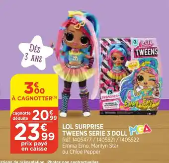 Lol Surprise Tweens Serie 3 Doll