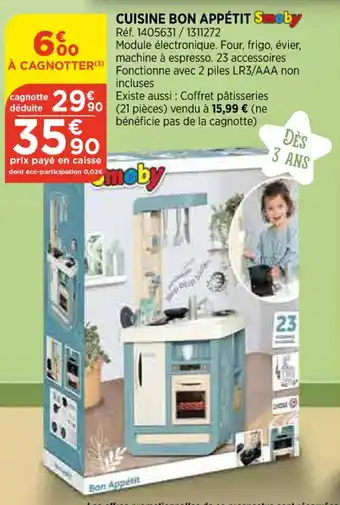 Bi1 Cuisine Bon Appetit offre