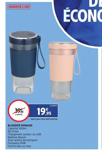 Intermarché Blender Nomade offre