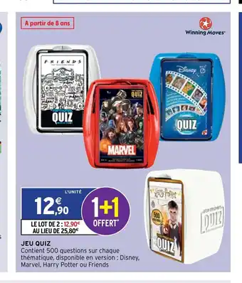 Intermarché Jeu Quiz offre