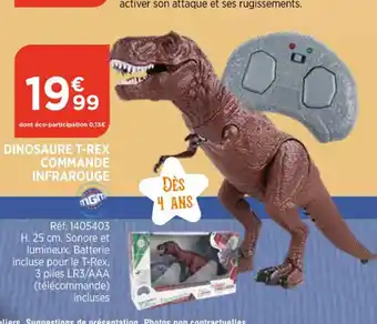 Dinosaure T-Rex Commande Infrarouge