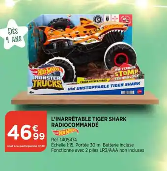 L'Inarretable Tiger Shark Radiocommande