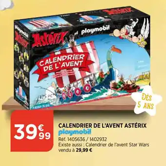 Calendrier De L'Avent Asterix